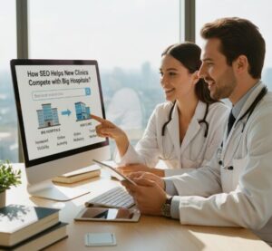 How SEO Helps New Clinics Compete with Big Hospitals?